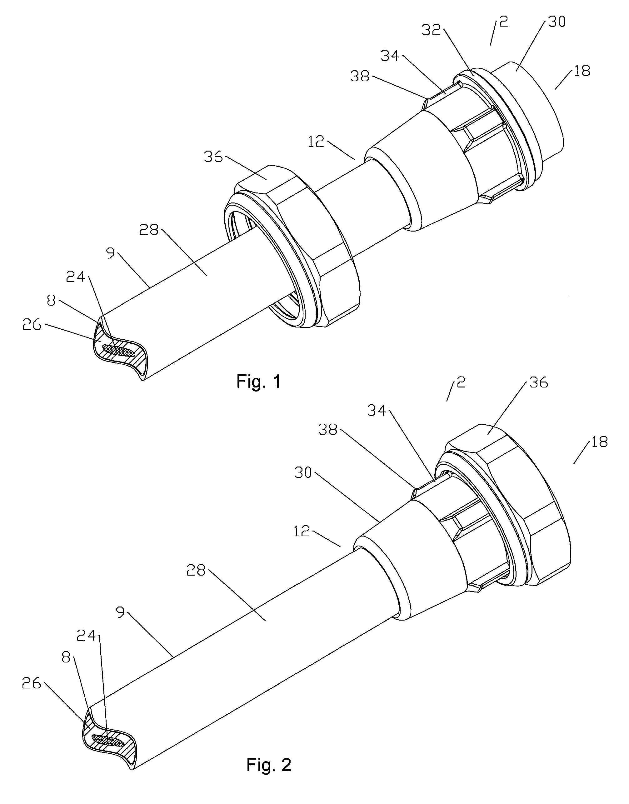 Friction weld coaxial connector and interconnection method