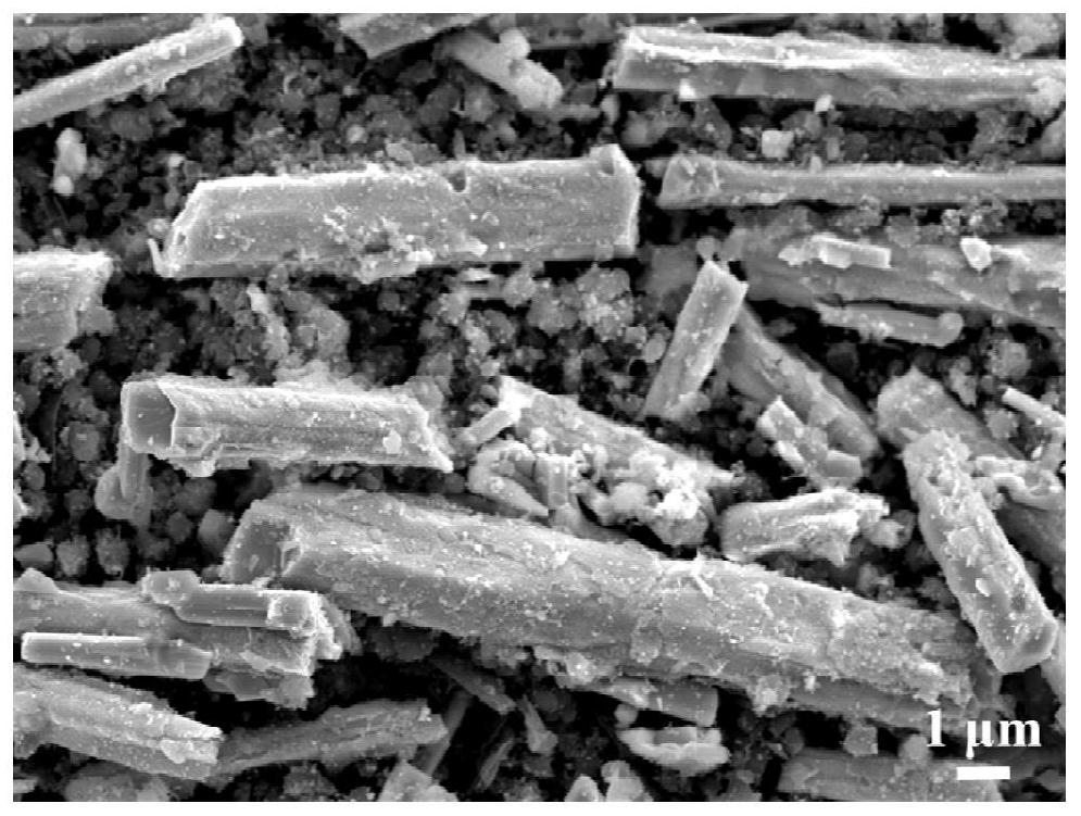 Sodium-ion battery metal selenide negative electrode material and preparation method and application thereof