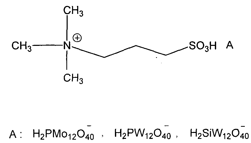 P-chlorobenzotrifluoride clean nitration reaction catalyzed by heteropoly acid ionic liquid