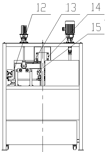 Rotary liquid sand blasting machine