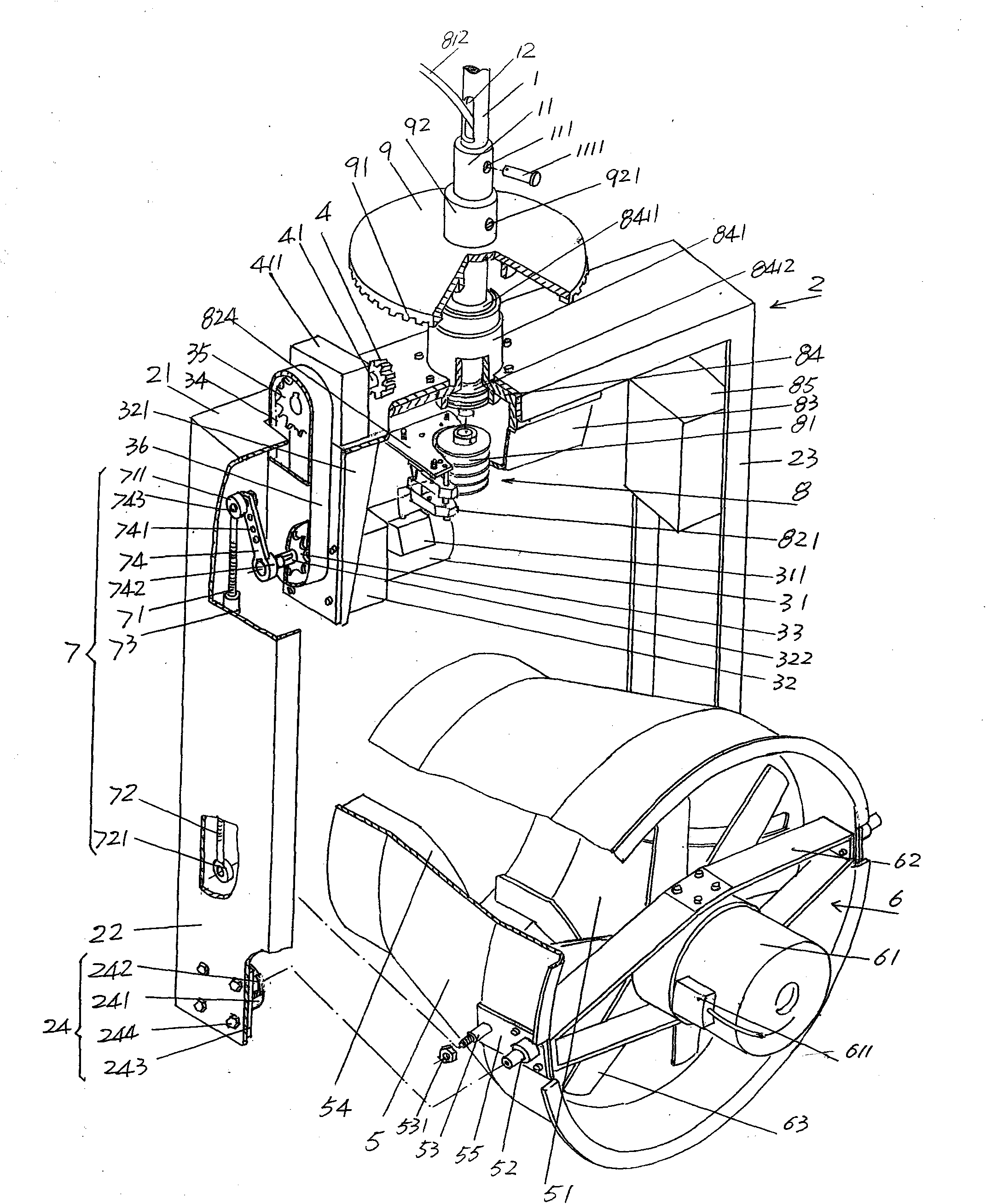 Ventilation device for textile workshop