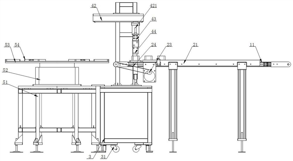 Distributed conveying power unit capable of being freely combined