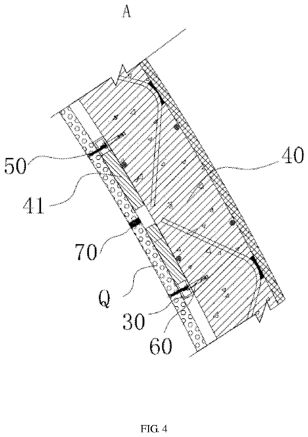 Fireproof material and fireproof plate, and fireproof wall structure for tunnel and construction method