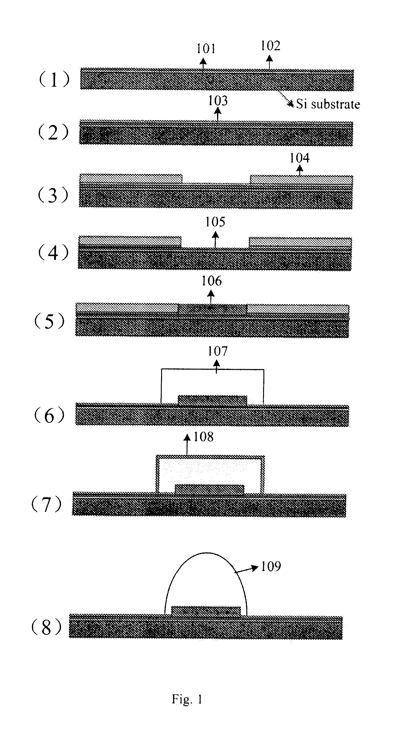 Method to realize flux free indium bumping