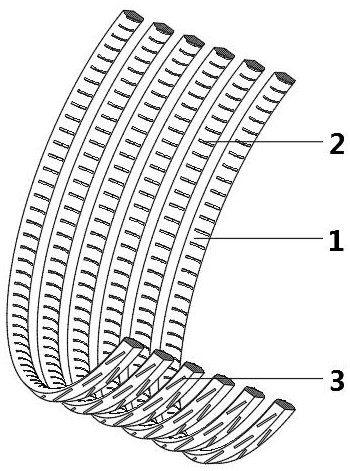 High-strength tire bead steel wire for winter nailless tire and production process of high-strength tire bead steel wire