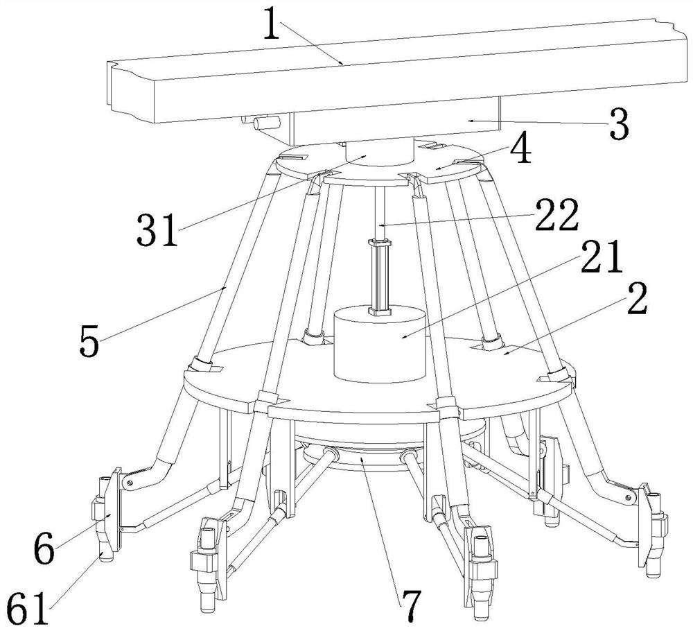 Novel cylinder end face surfacing preheating device and using method