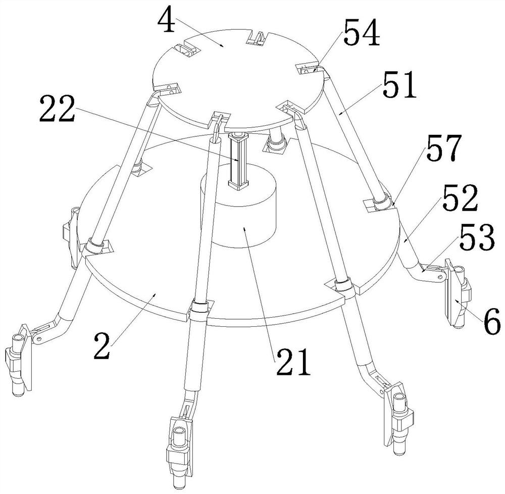 Novel cylinder end face surfacing preheating device and using method