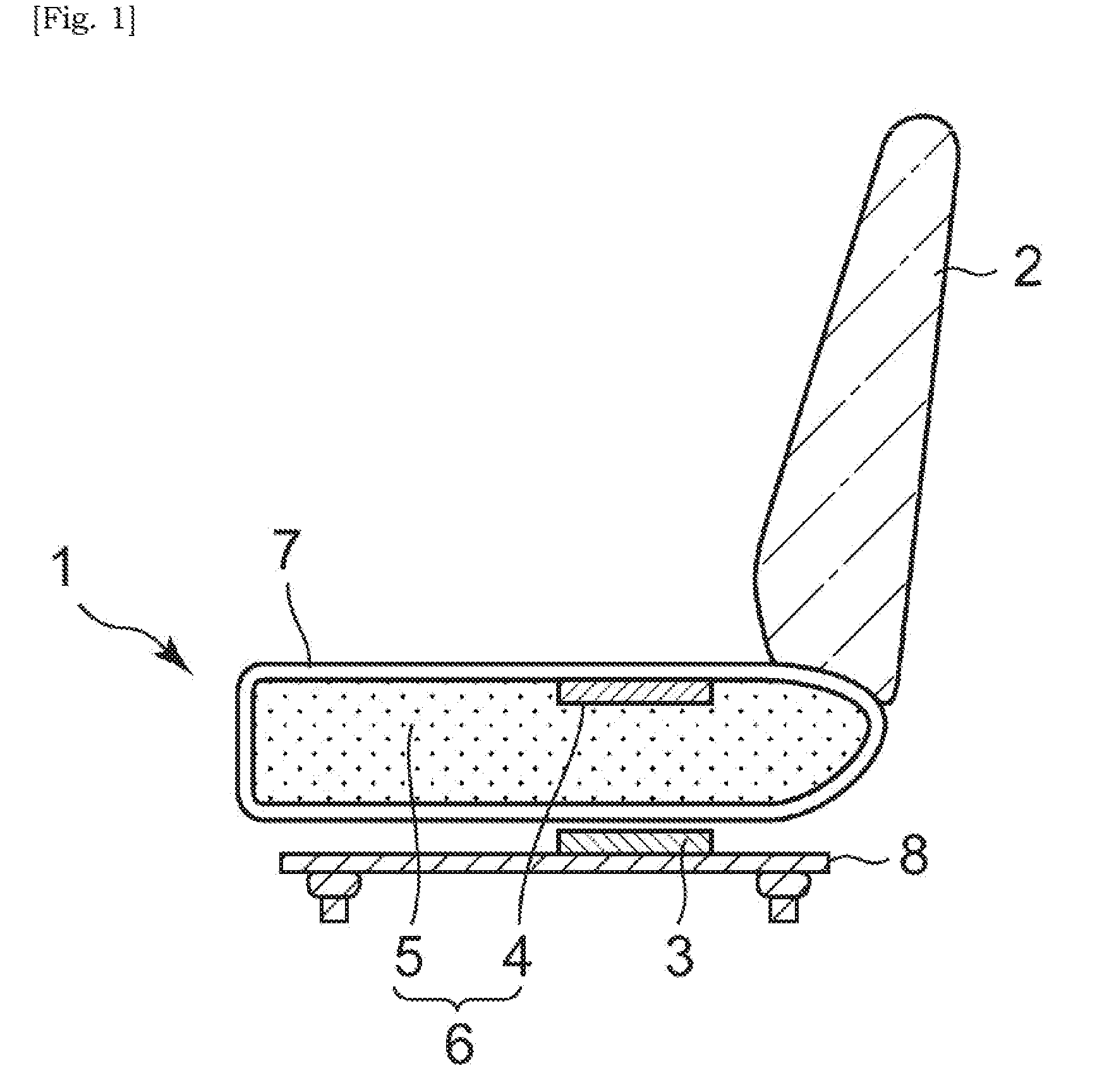 Deformation detection sensor and production of the same