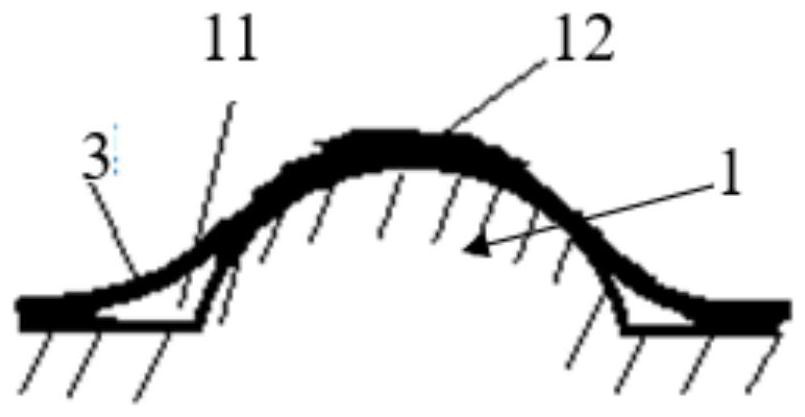 A method and application of using a PVC film to cover a substrate with a concave-convex surface