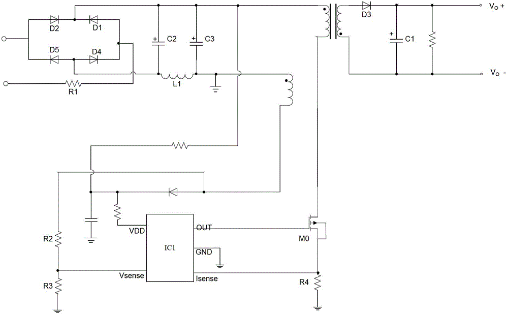 Quasi-resonant control method, system and device for switching power supply