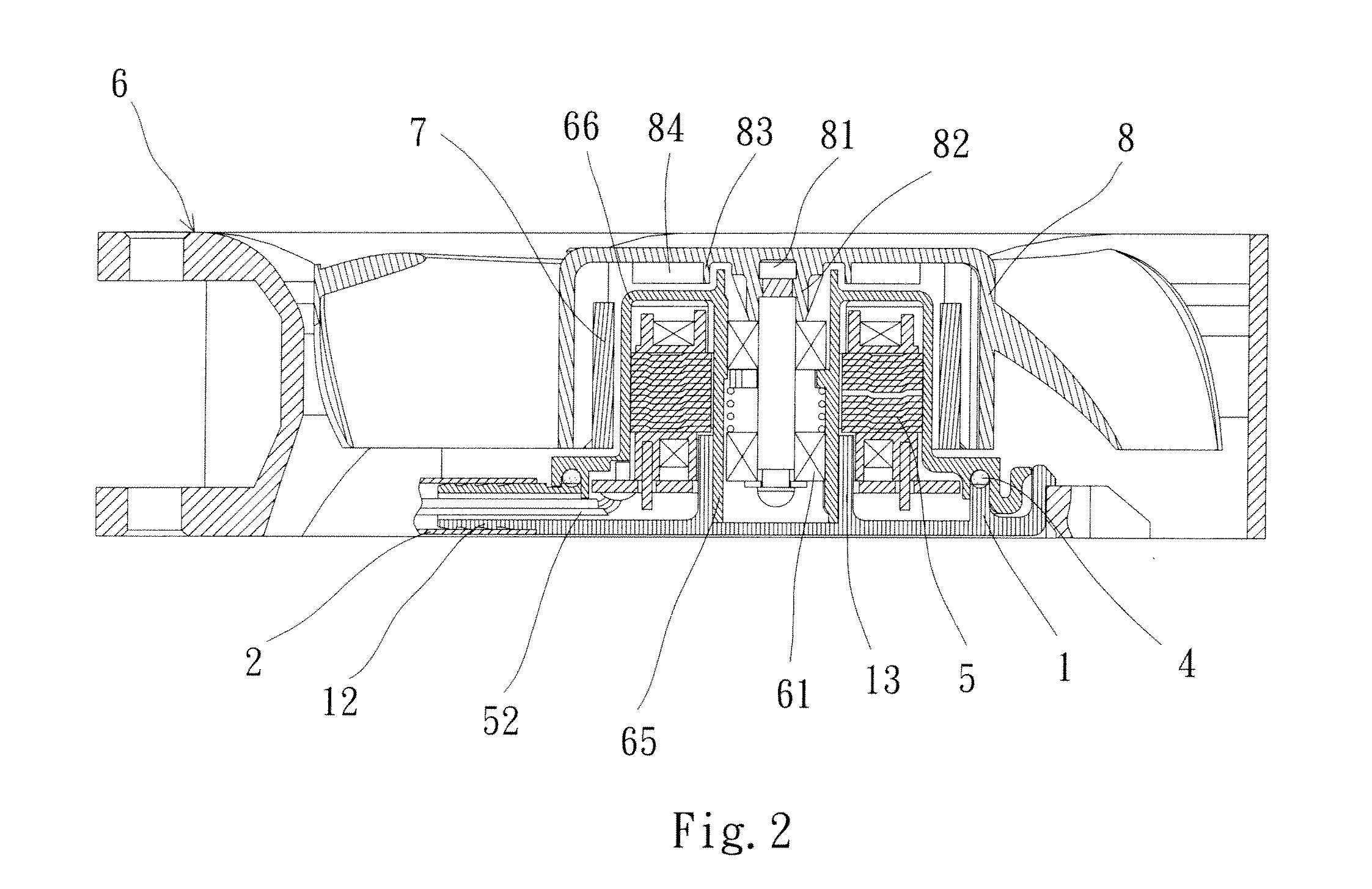 Water-proof dust-proof and salty-mist-proof cooling fan