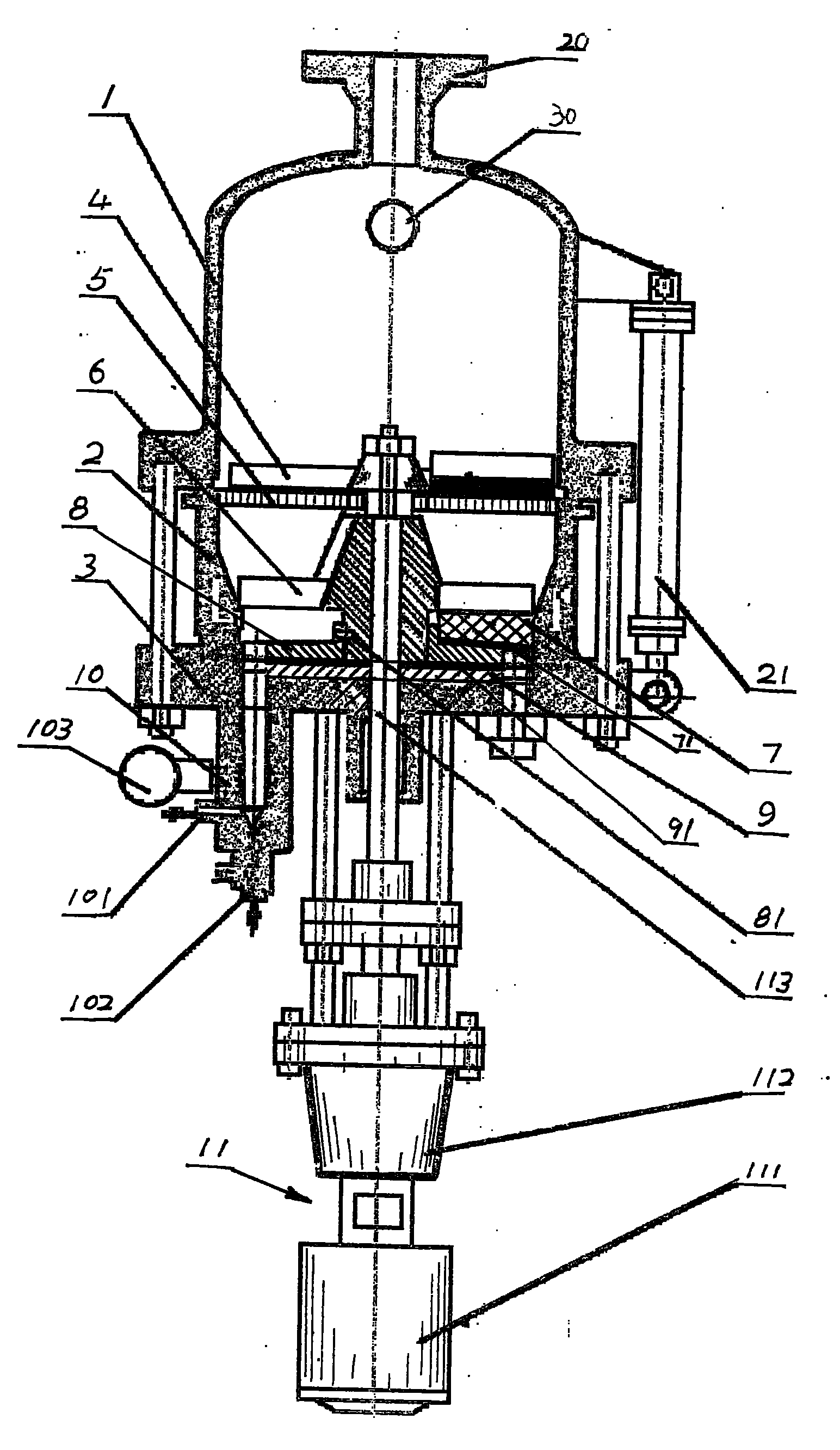 Material feeding device