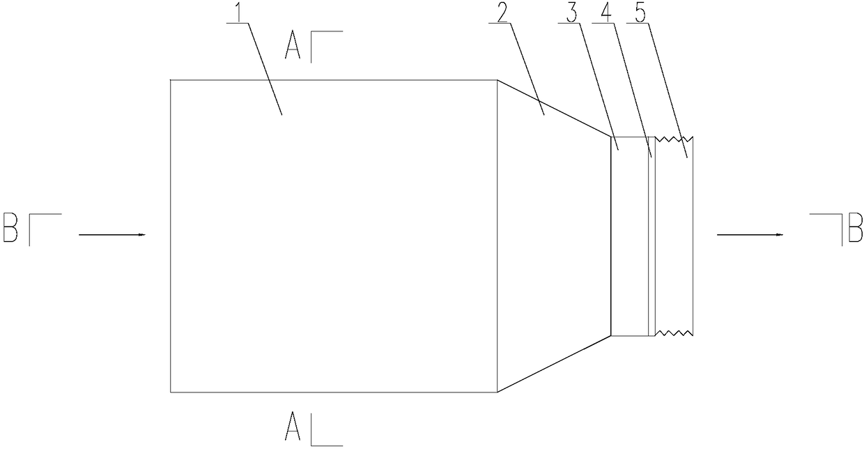 Connecting device capable of reducing noise of fan