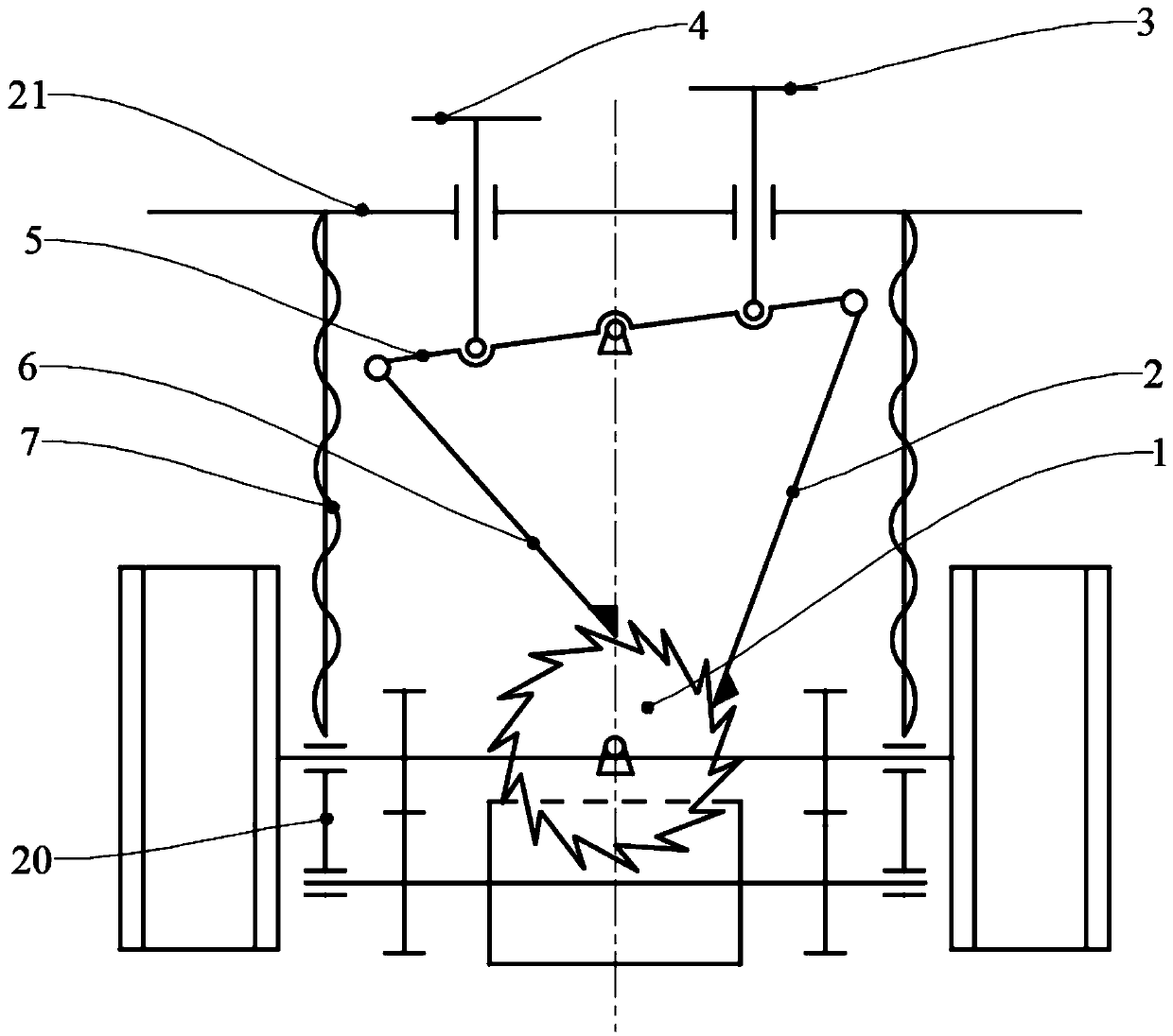 Passive self-propelled assisting mopping device