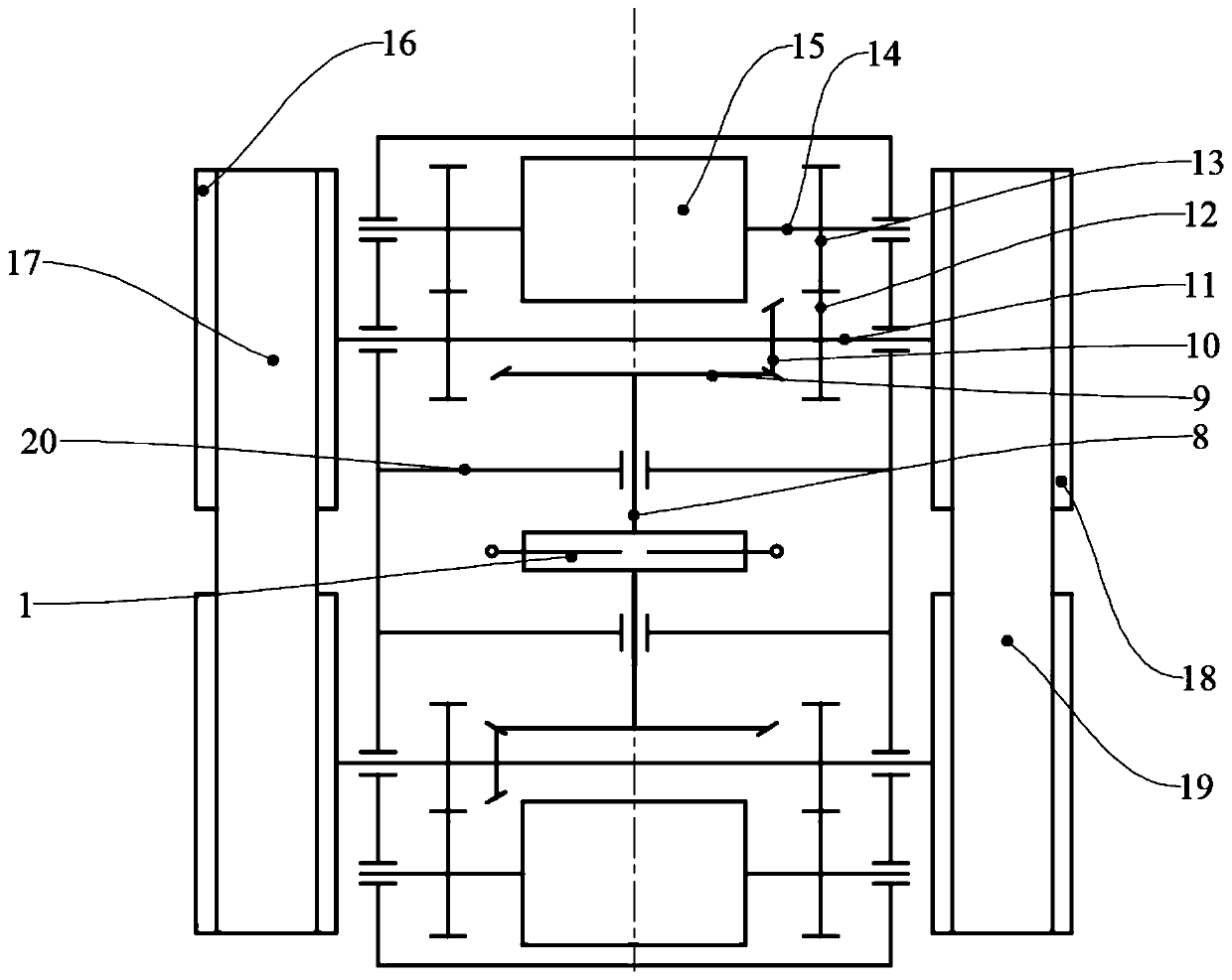 Passive self-propelled assisting mopping device