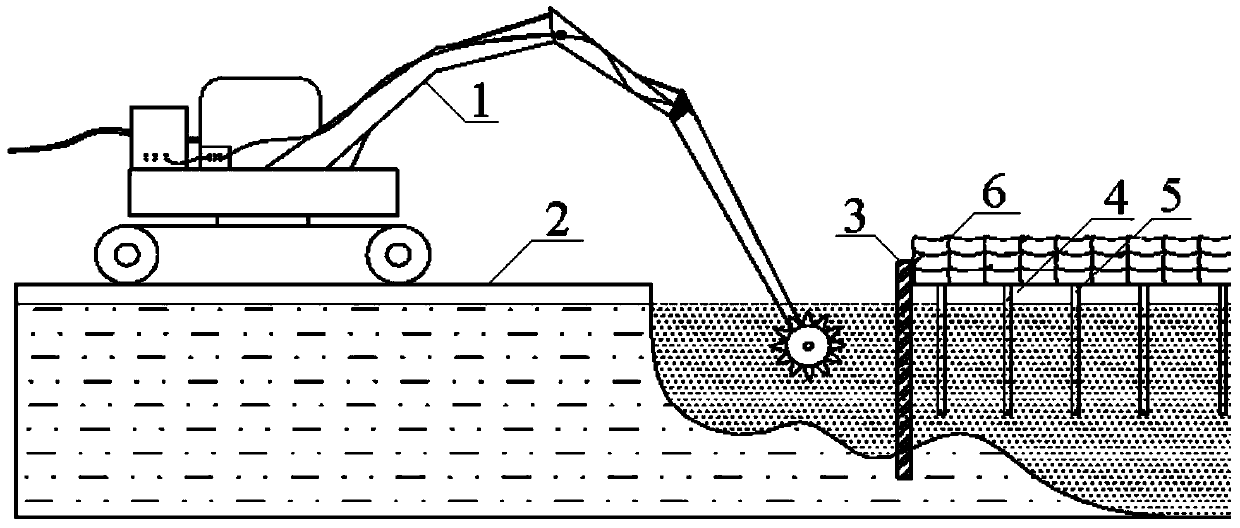 A high-efficiency solidification method for soft soil sites with high moisture content