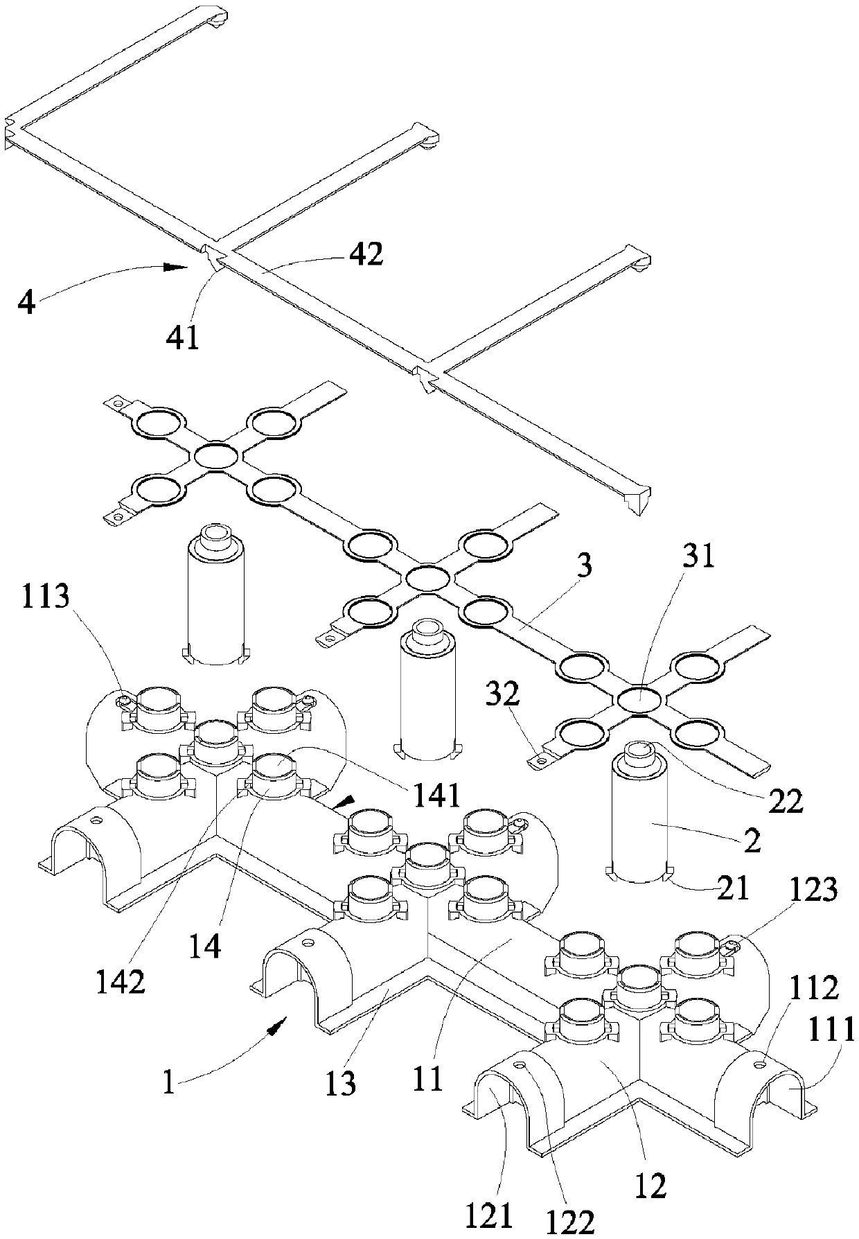 Fast diffusion and water transmission and drainage pavement structure with network connectivity