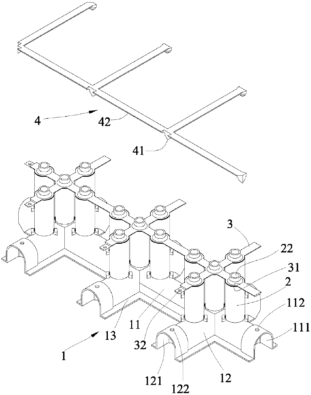 Fast diffusion and water transmission and drainage pavement structure with network connectivity