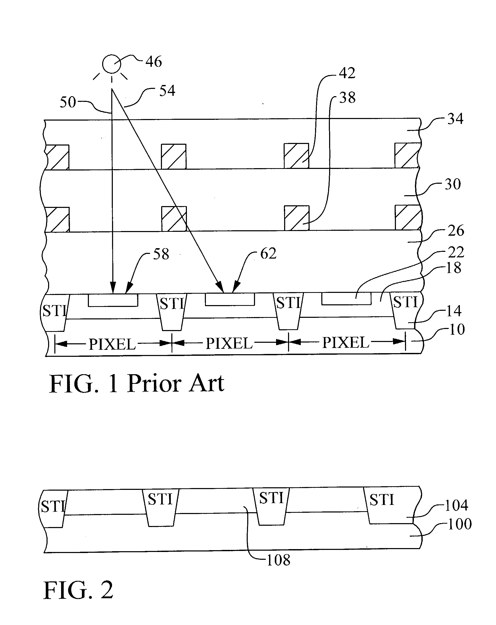 Light guide for image sensor