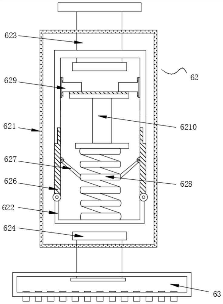 Liquid smoke atomization device based on smoked food processing and atomization method thereof