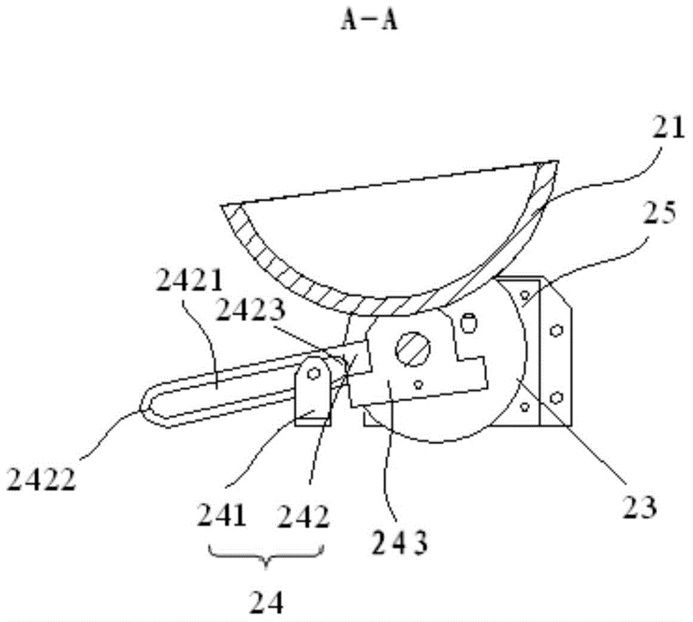 Stirring pot mechanism and cooker having same