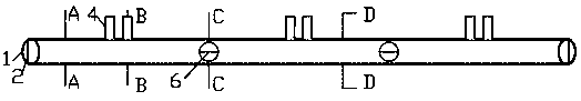 Utility tunnel used for power groove of solar power generation pavement and use method thereof