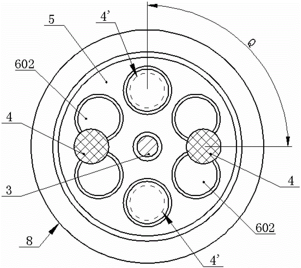 Magnetic force coupling axial excitation-based rotary disk type piezoelectric generator