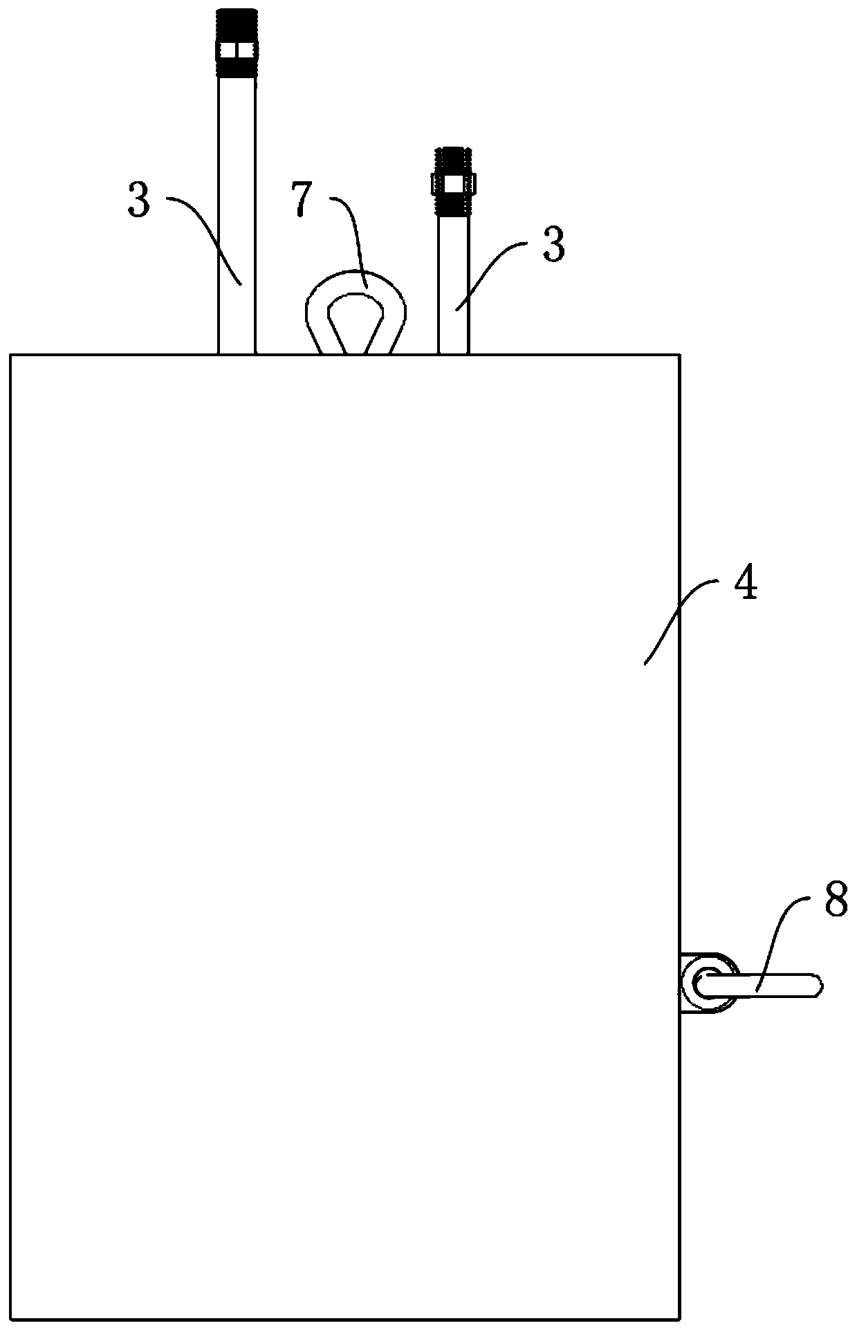 Hole cleaning system and method for cast-in-place pile