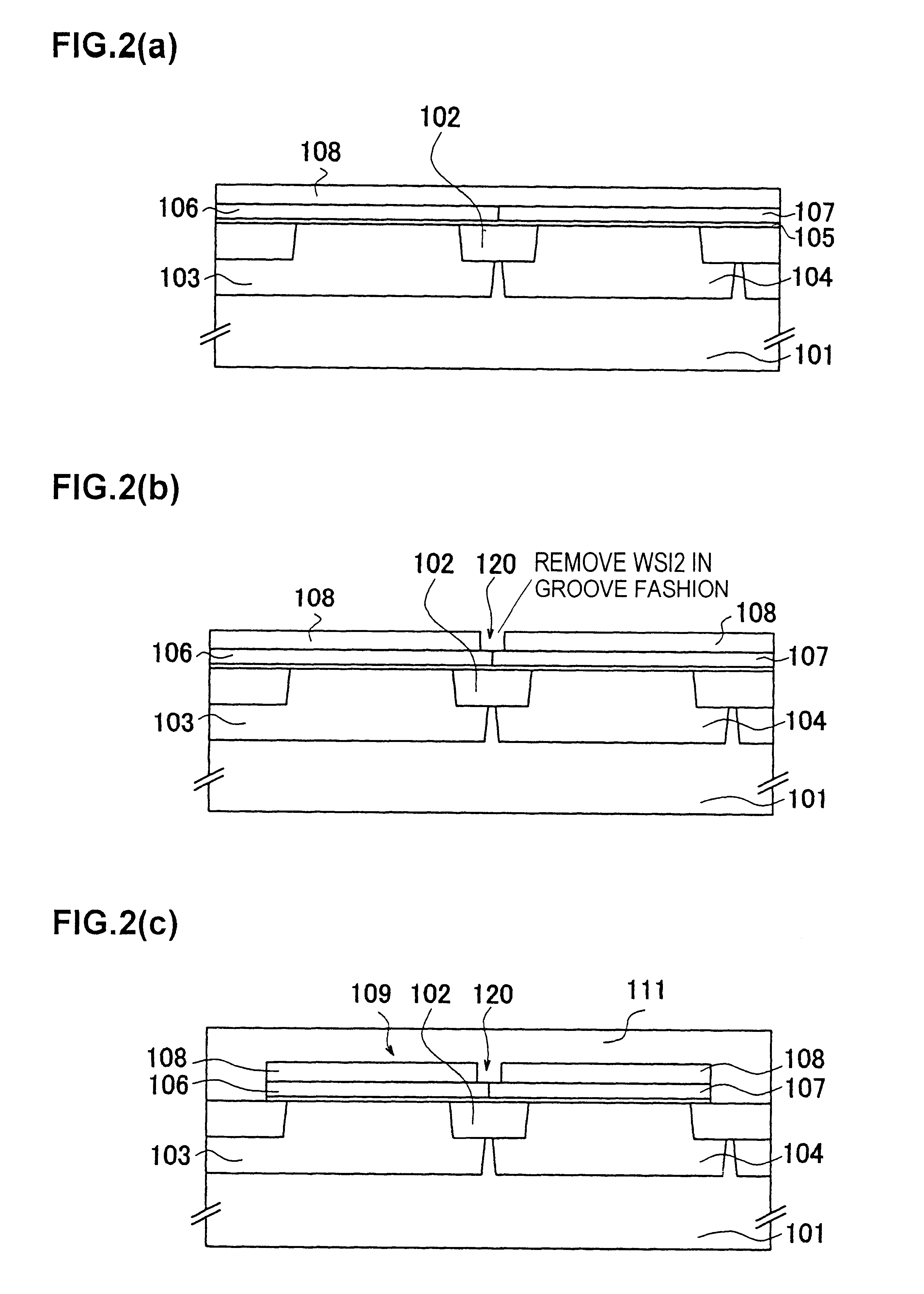 Dual-gate CMOS semiconductor device manufacturing method