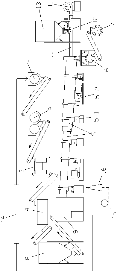 A method for making light ceramsite by utilizing chromium-containing sludge