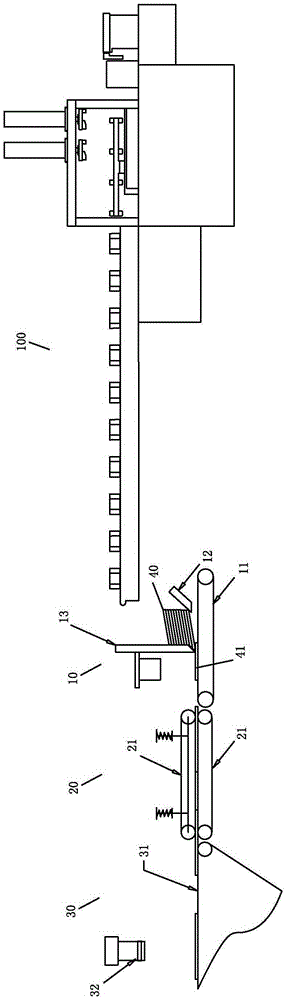 Paper unfolding and loading machine for product detector