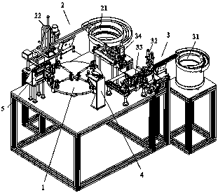 Solenoid valve core component assembly machine