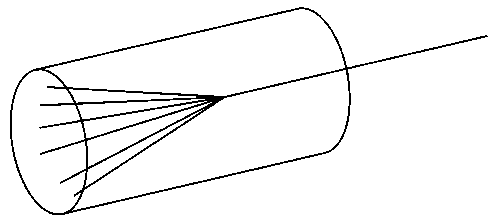 An anchorage structure displacement monitoring device based on spot displacement change