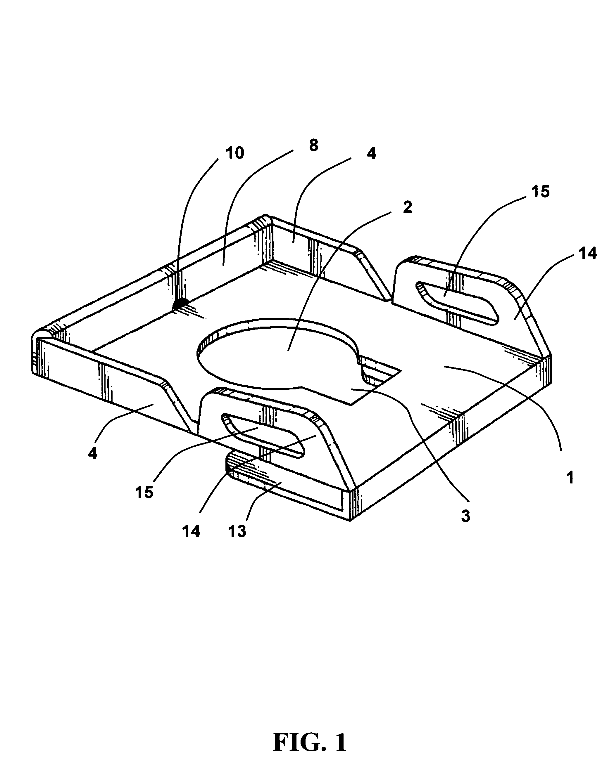 Child's disposable toilet seat adaptor with side handles and fold-under flap