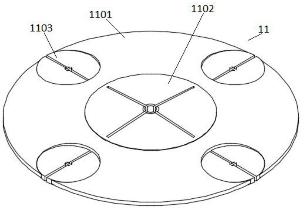 Waste acid recovery device for storage battery production