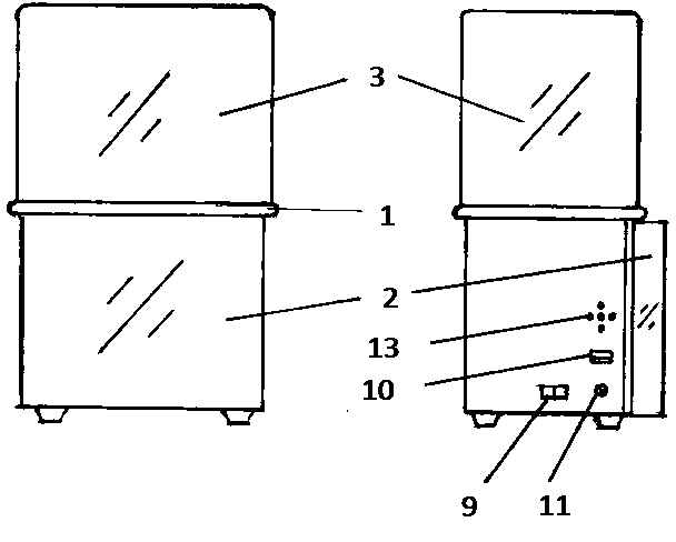 Portable first-aid transfusion device