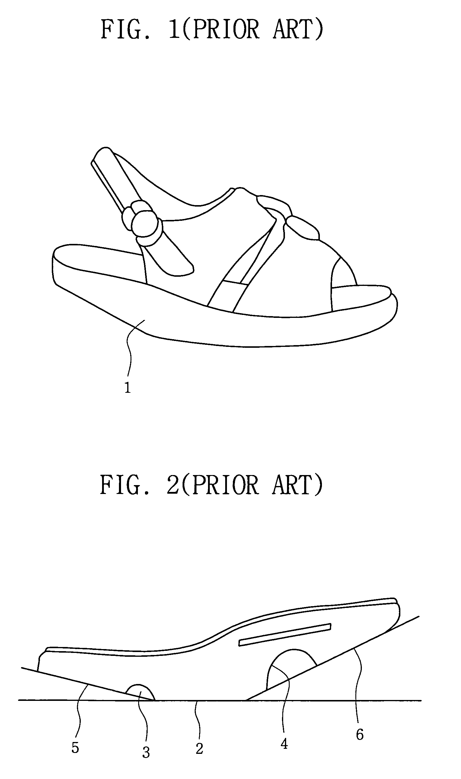 Shoe sole for triple-time stepping