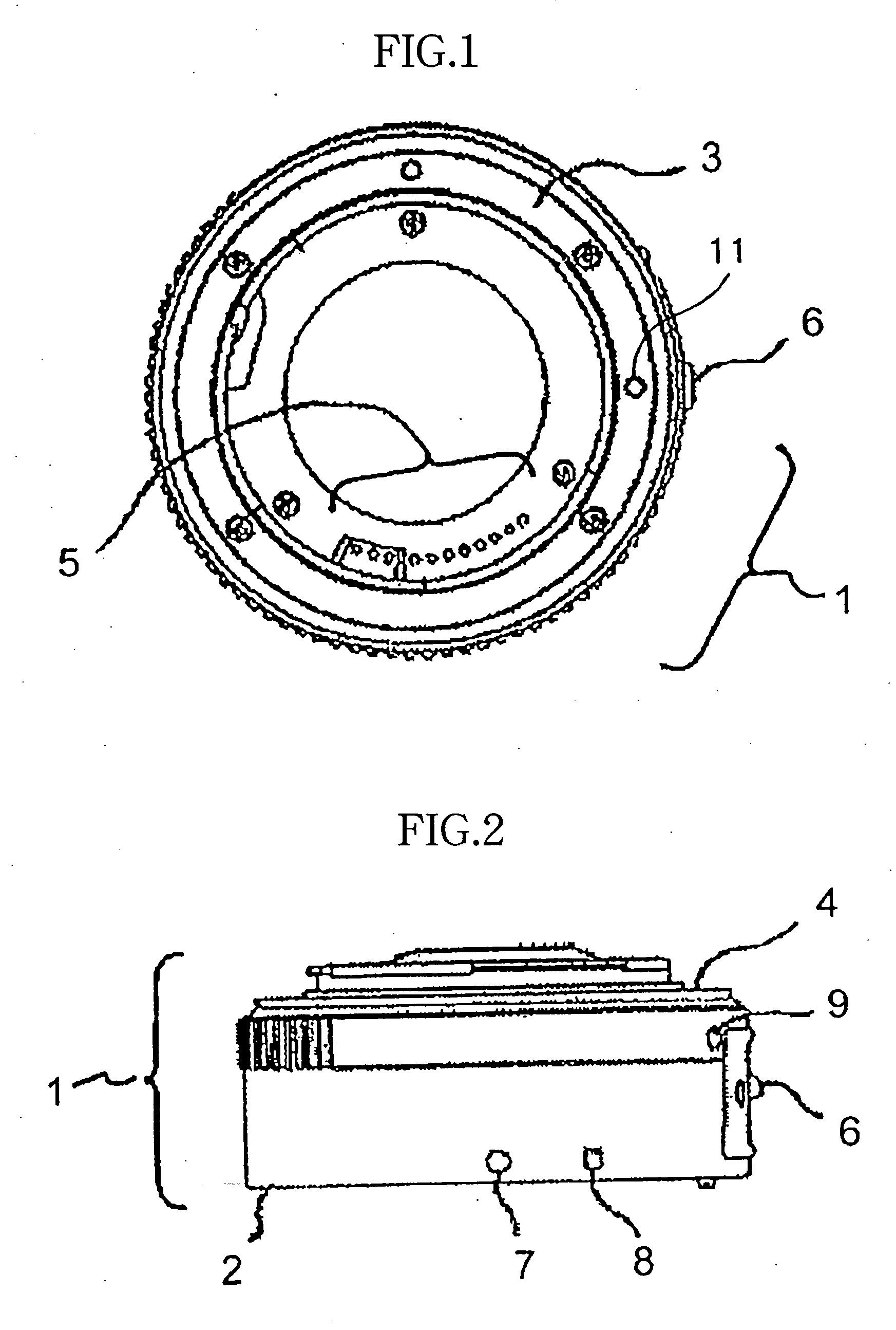 Intermediate adapter and camera system