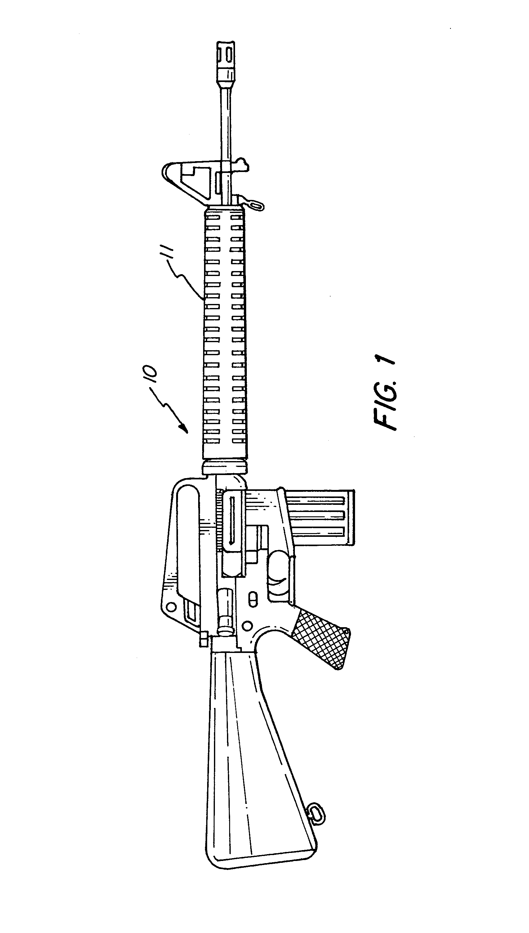 Gas tappet system for a rifle