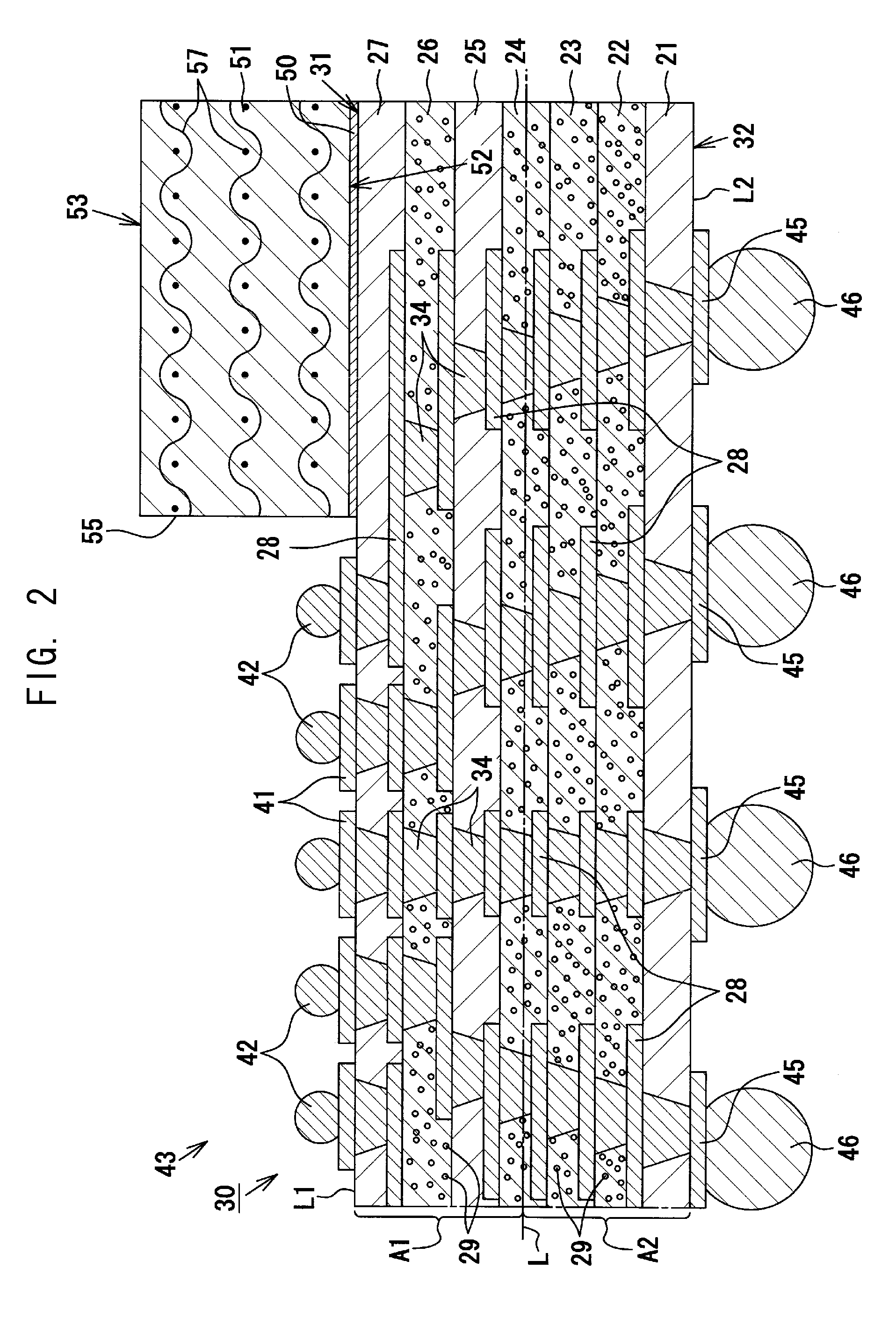 Multilayer wiring substrate