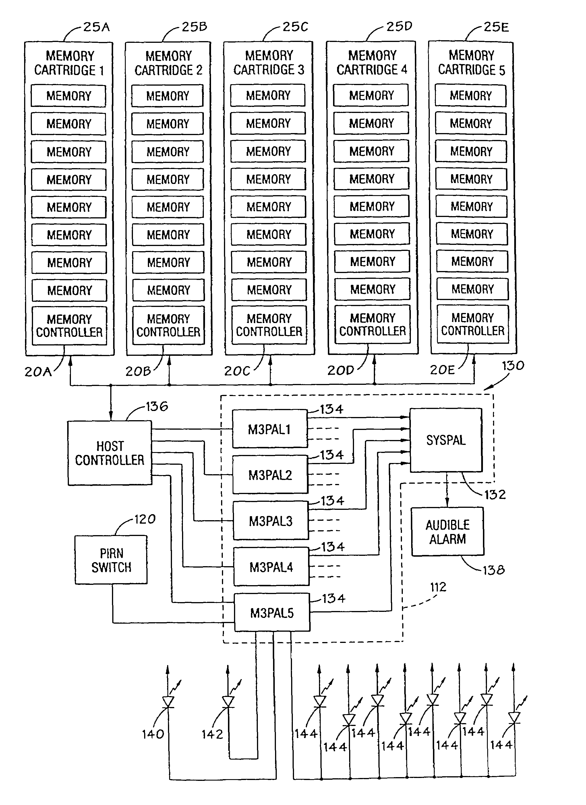 Error indication in a raid memory system