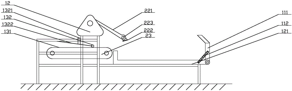 Full-automatic soft-line sectional die-cutting machine and operating method thereof