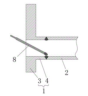 Process for machining heat exchange device of heat exchanger