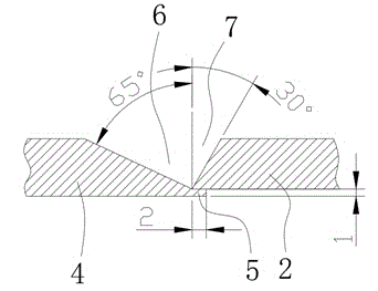 Process for machining heat exchange device of heat exchanger