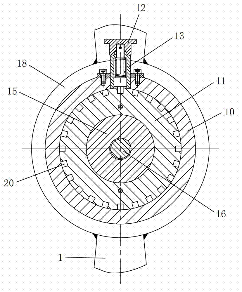 Live center mechanism of cabling machine cradle