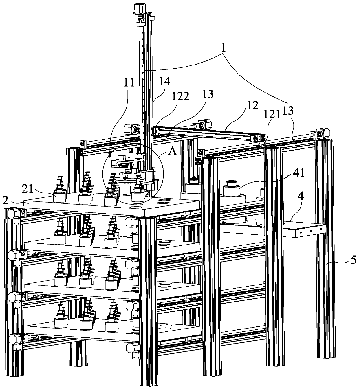 Automatic liquid medicine mixing method