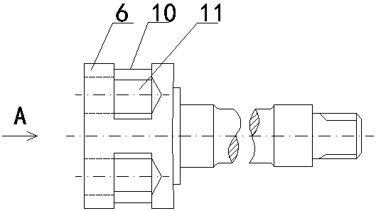 Actuation and expansion device for automobile drum brake and drum brake