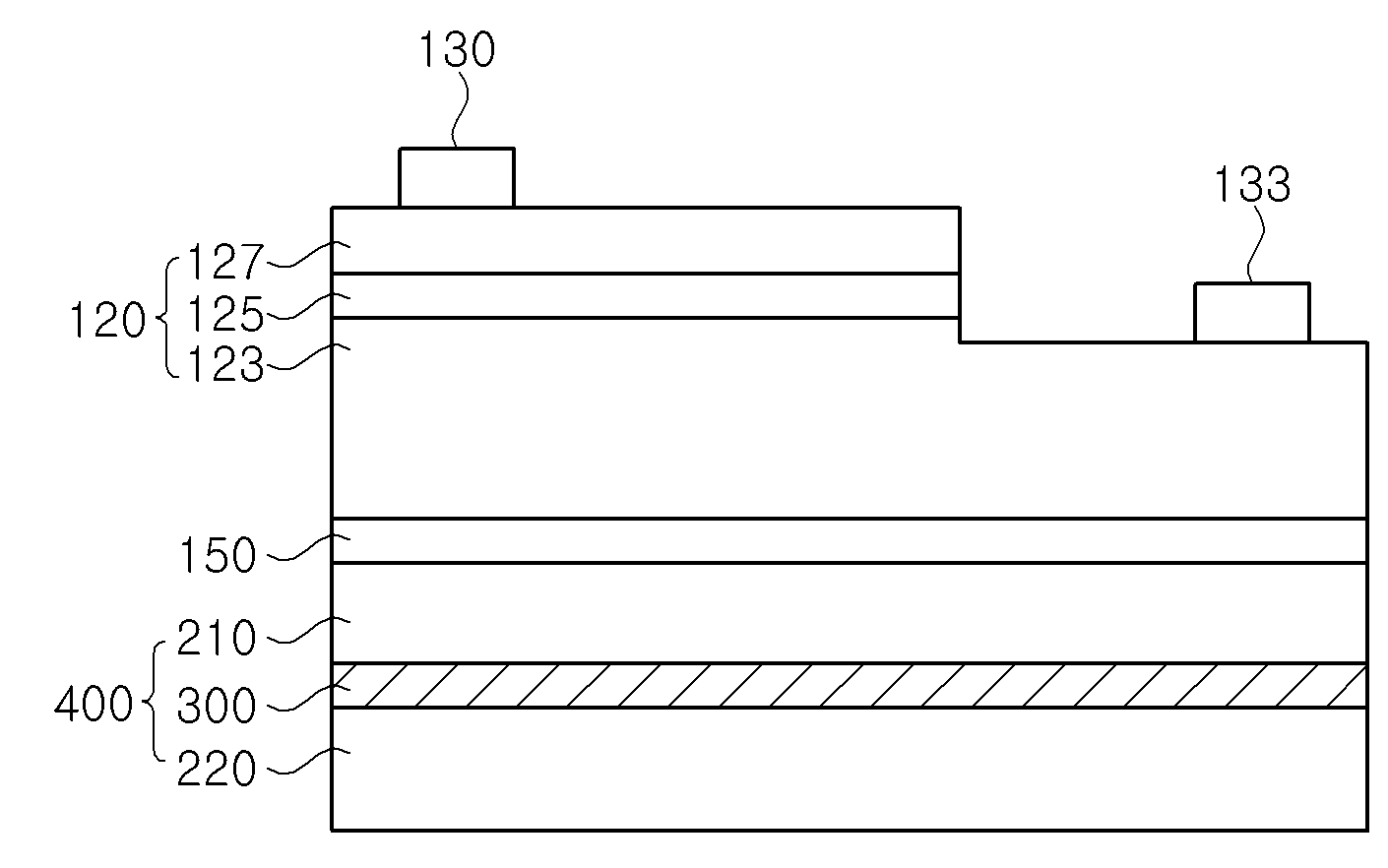 Substrate assembly for crystal growth and fabricating method for light emitting device using the same