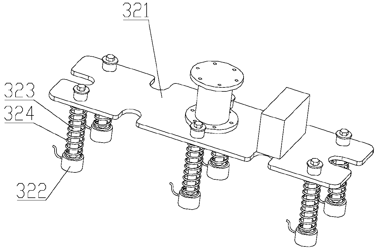 Automatic sleeper stirrup stacking equipment