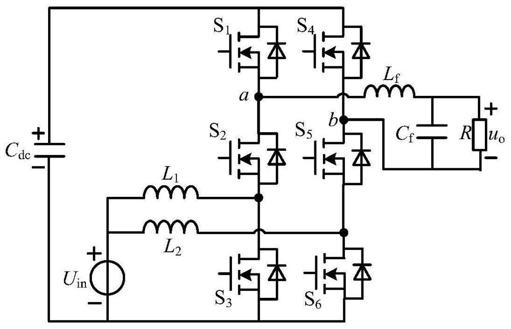 Single-phase single-stage boost inverter and control method